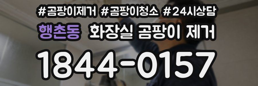 행촌동 화장실 곰팡이 제거