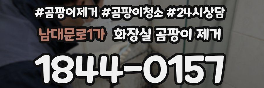 남대문로1가 화장실 곰팡이 제거