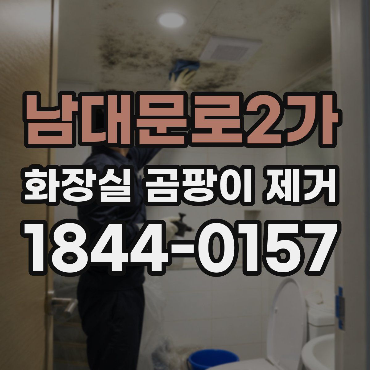 남대문로2가 화장실 곰팡이 제거