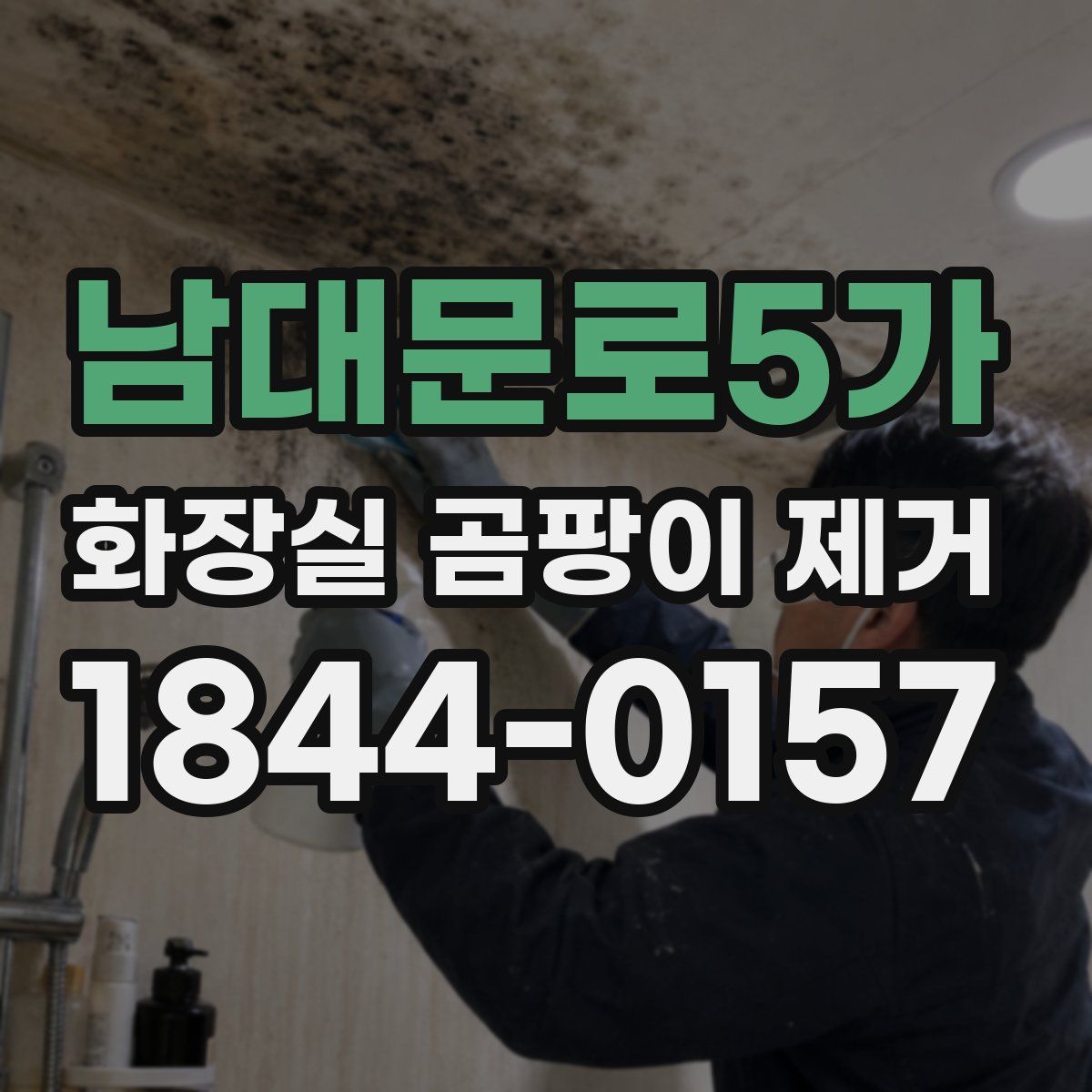 남대문로5가 화장실 곰팡이 제거