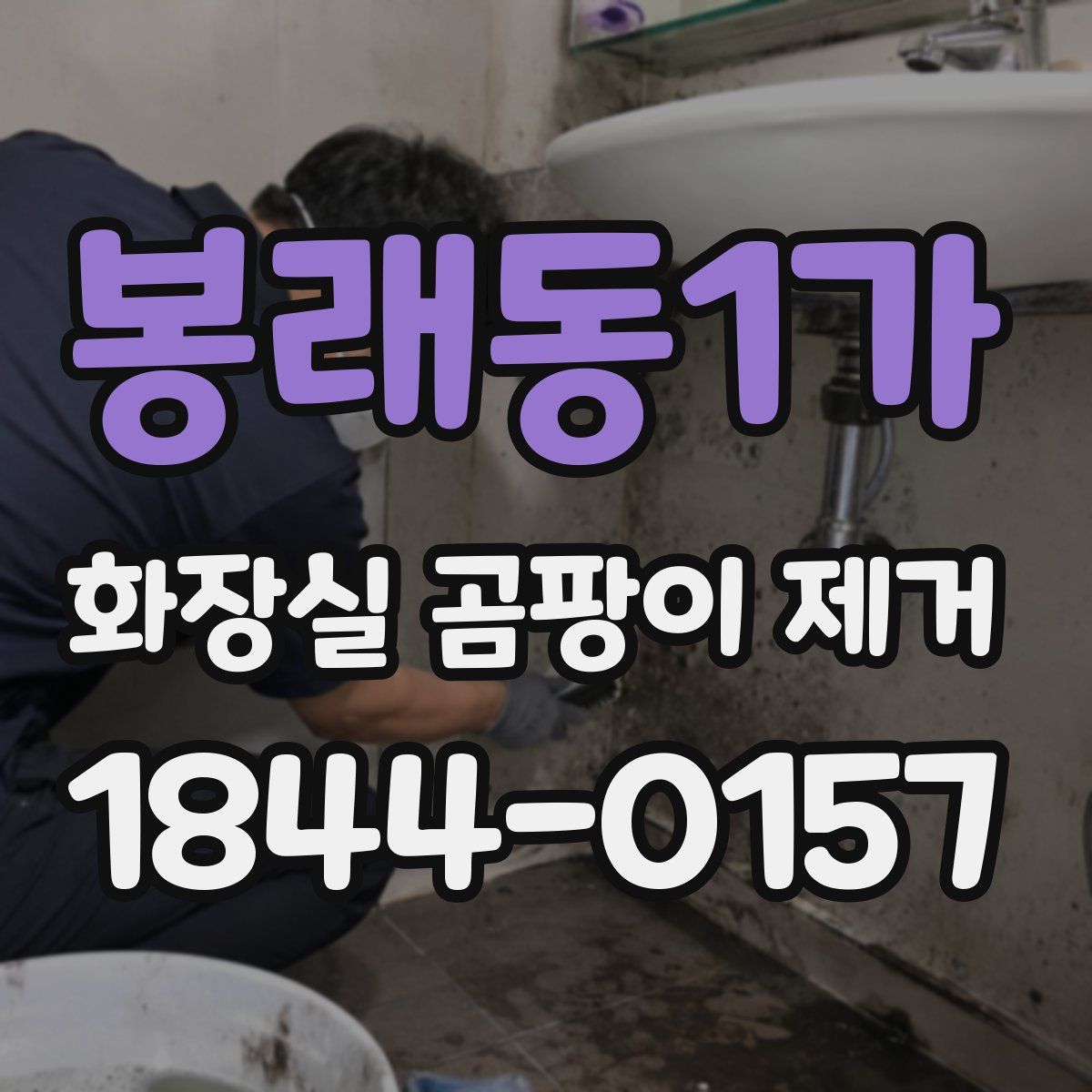 봉래동1가 화장실 곰팡이 제거