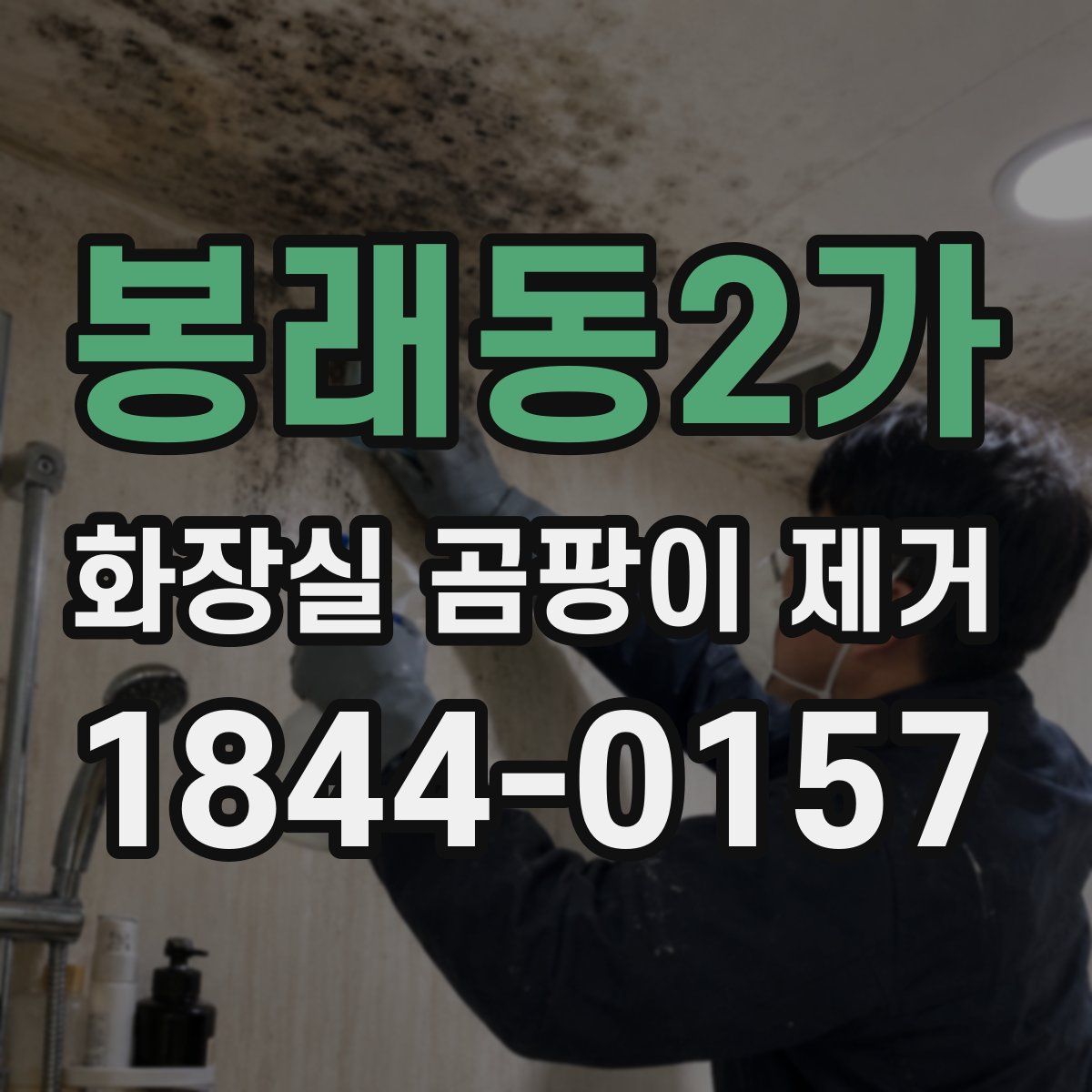 봉래동2가 화장실 곰팡이 제거