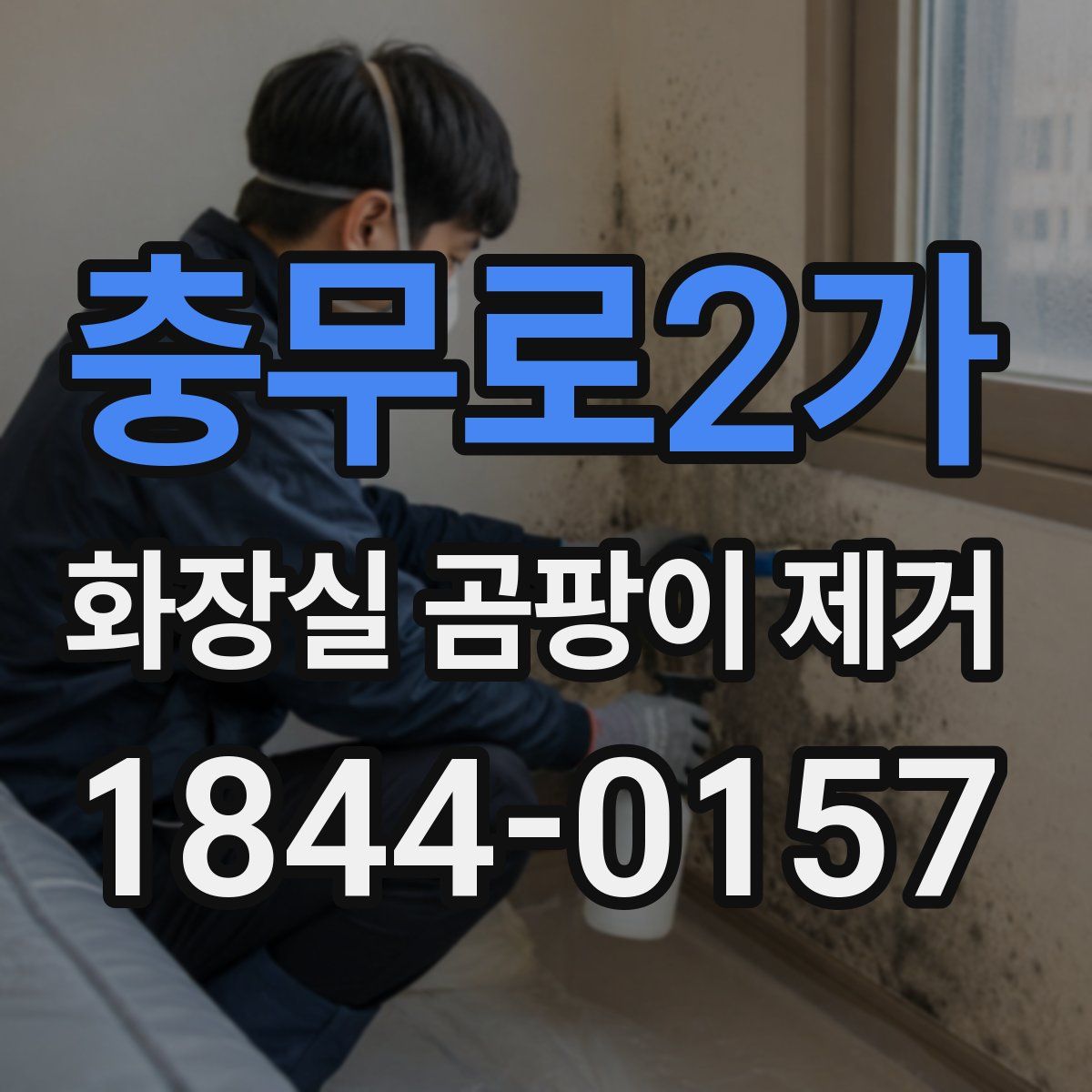 충무로2가 화장실 곰팡이 제거