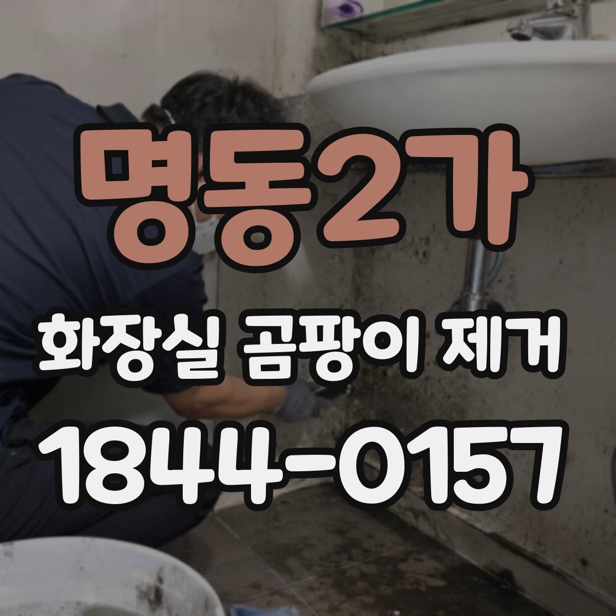 명동2가 화장실 곰팡이 제거 장마철 청소 주기 잡는 법