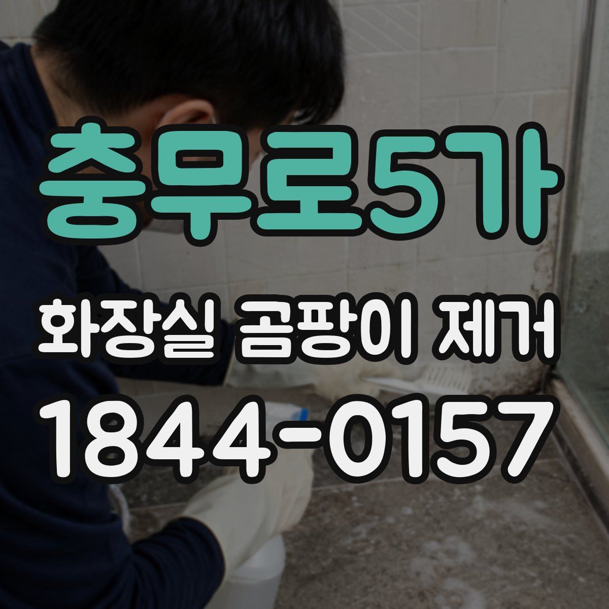 충무로5가 화장실 곰팡이 제거