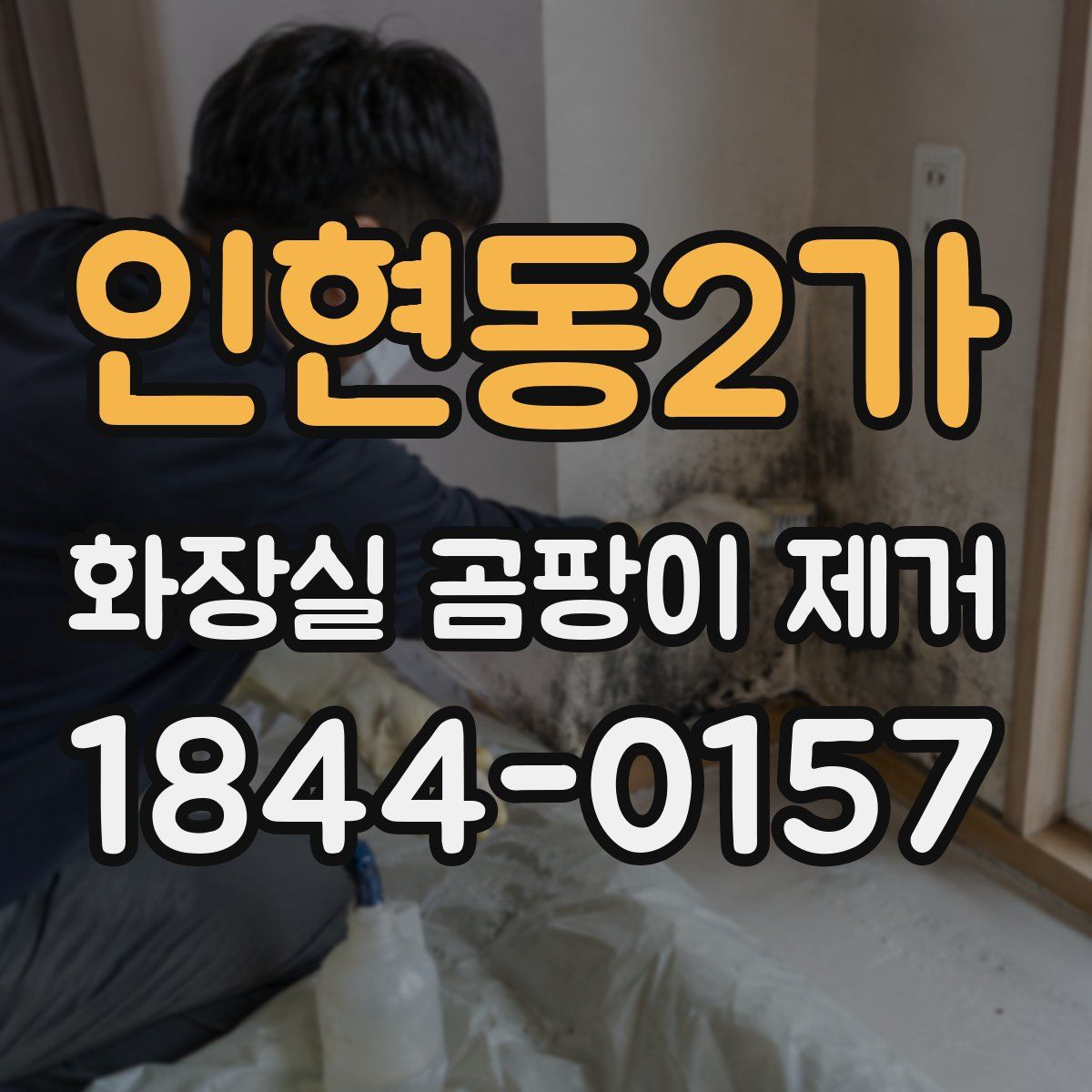 인현동2가 화장실 곰팡이 제거