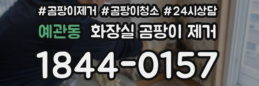 예관동 화장실 곰팡이 제거