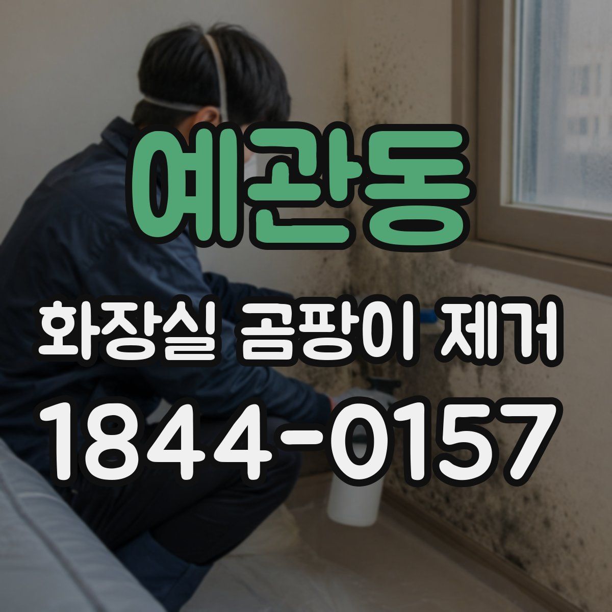예관동 화장실 곰팡이 제거