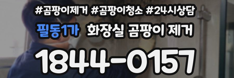 필동1가 화장실 곰팡이 제거