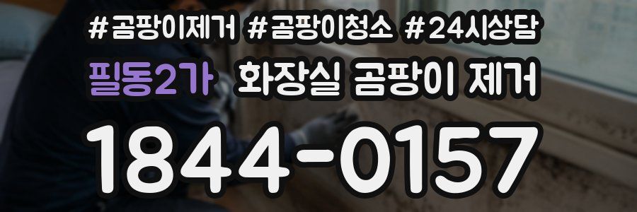 필동2가 화장실 곰팡이 제거