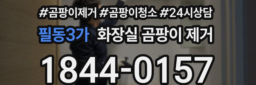 필동3가 화장실 곰팡이 제거