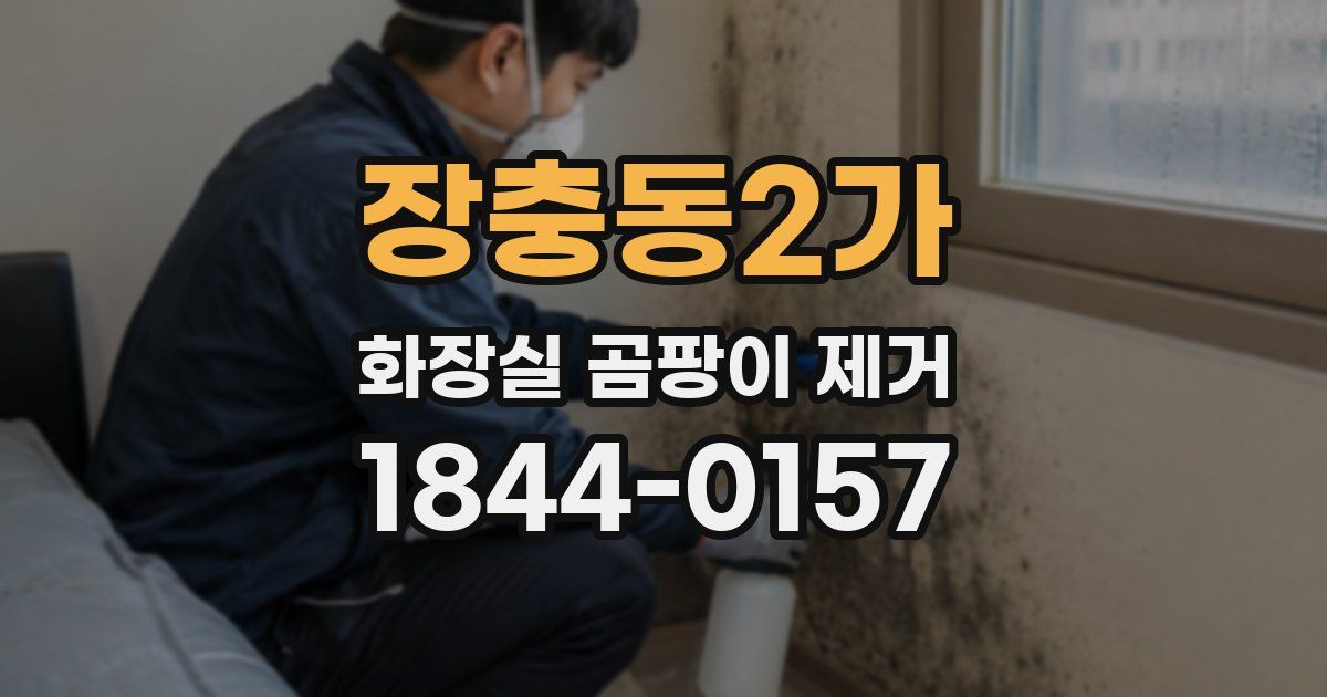 장충동2가 화장실 곰팡이 제거