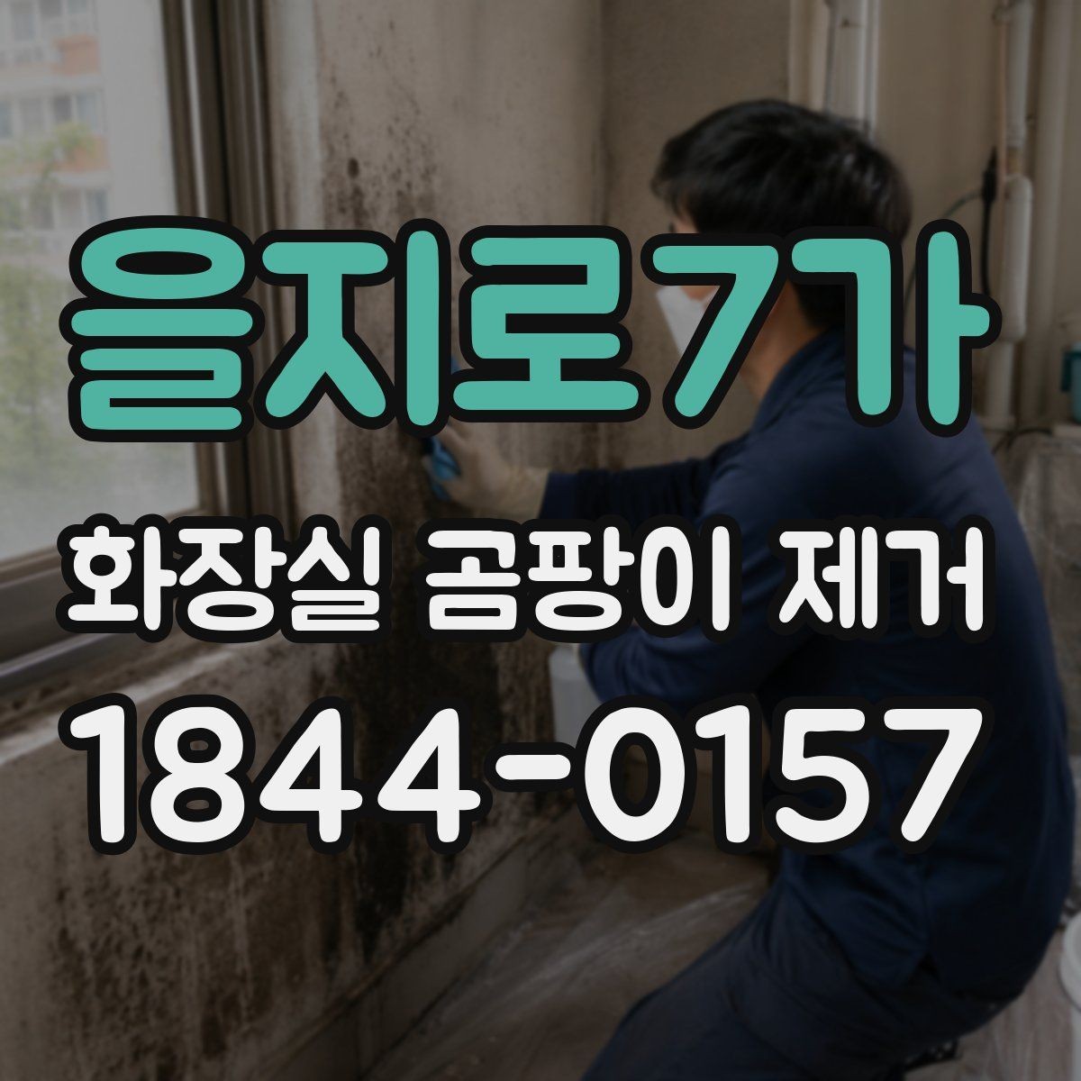 을지로7가 화장실 곰팡이 제거 후 마감 코팅이 필요한 이유