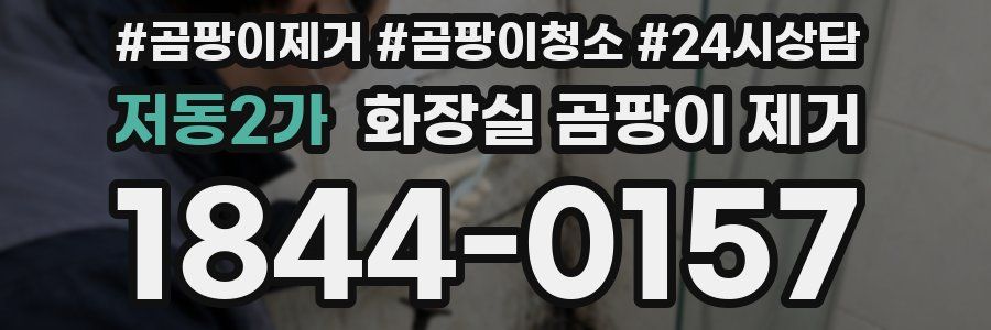 저동2가 화장실 곰팡이 제거