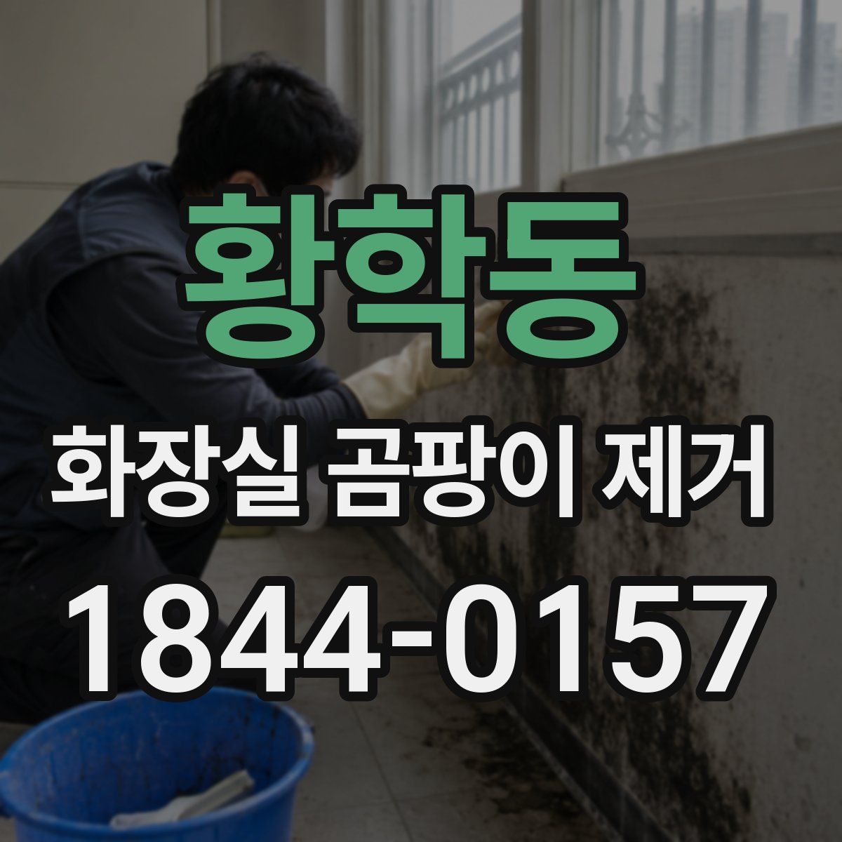 황학동 화장실 곰팡이 제거
