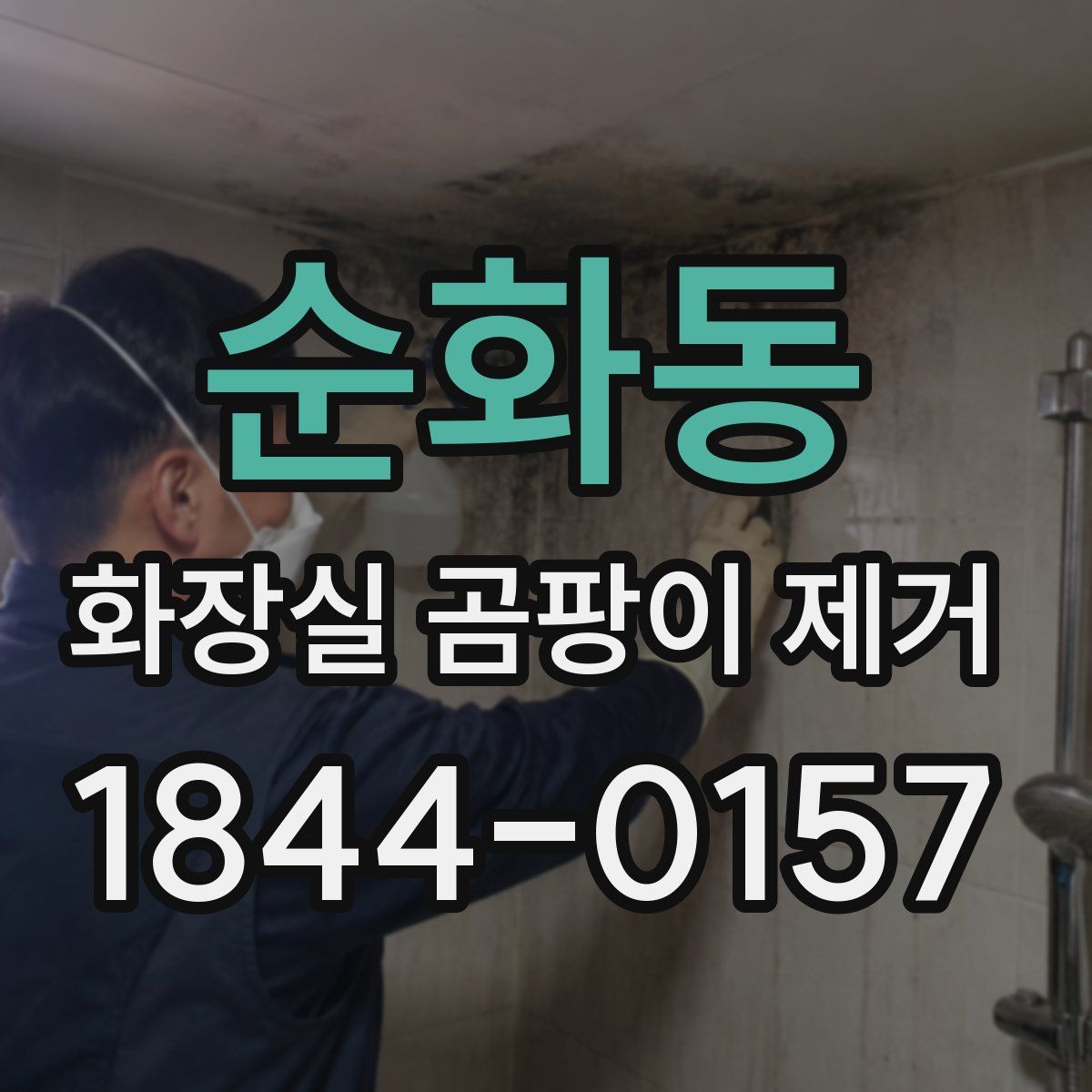 순화동 화장실 곰팡이 제거