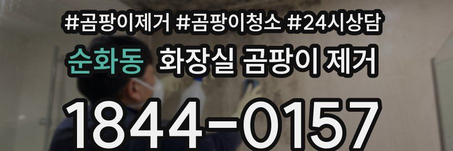 순화동 화장실 곰팡이 제거