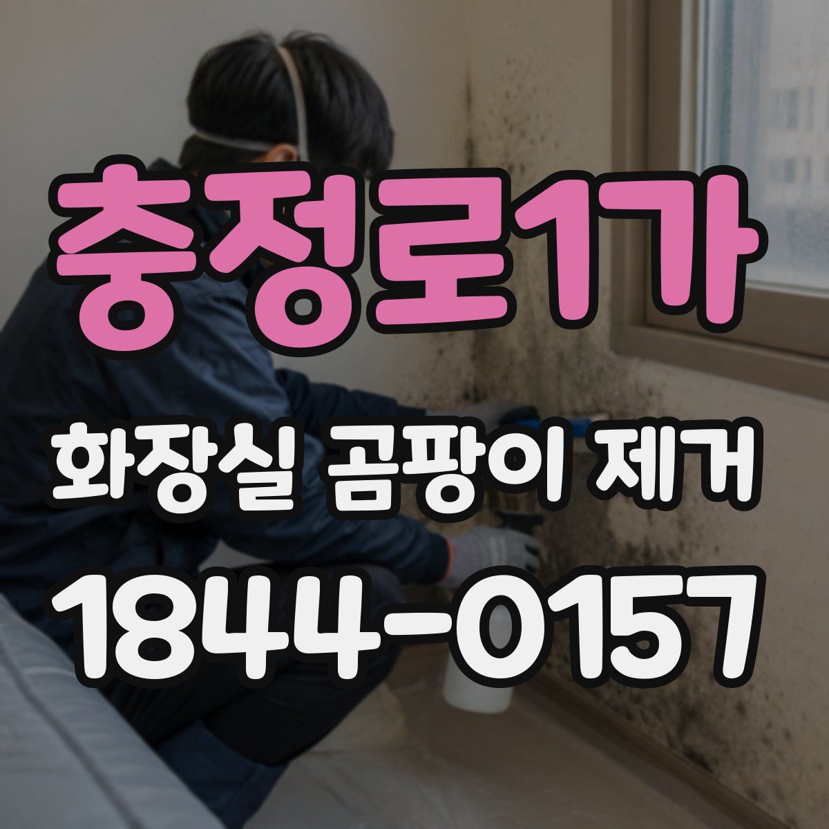 충정로1가 화장실 곰팡이 제거
