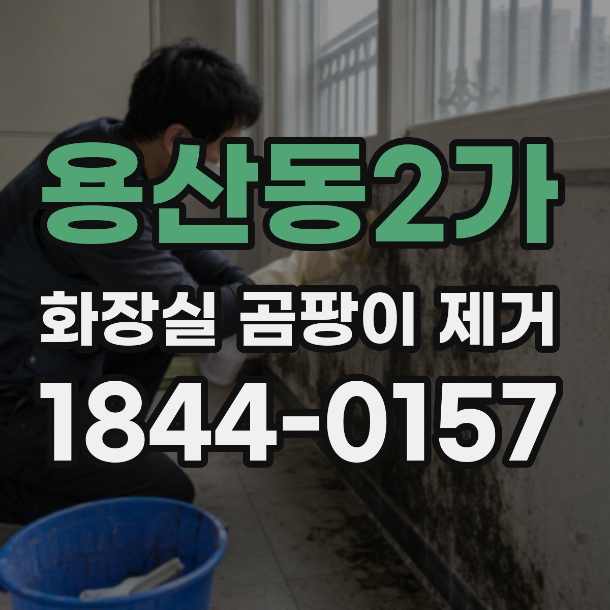 용산동2가 화장실 곰팡이 제거