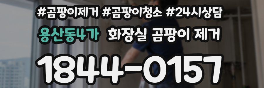 용산동4가 화장실 곰팡이 제거