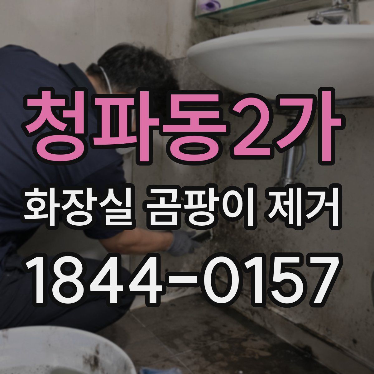 청파동2가 화장실 곰팡이 제거