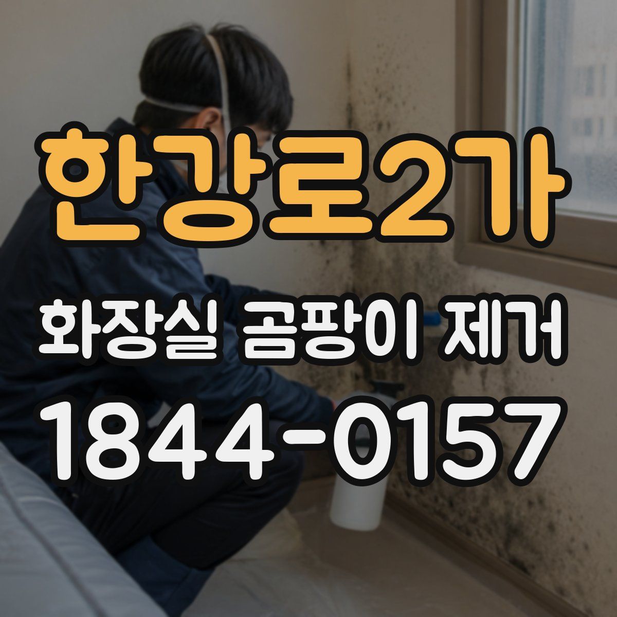 한강로2가 화장실 곰팡이 제거