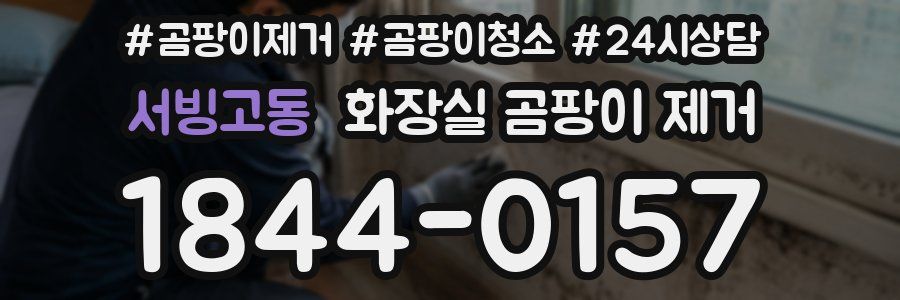 서빙고동 화장실 곰팡이 제거