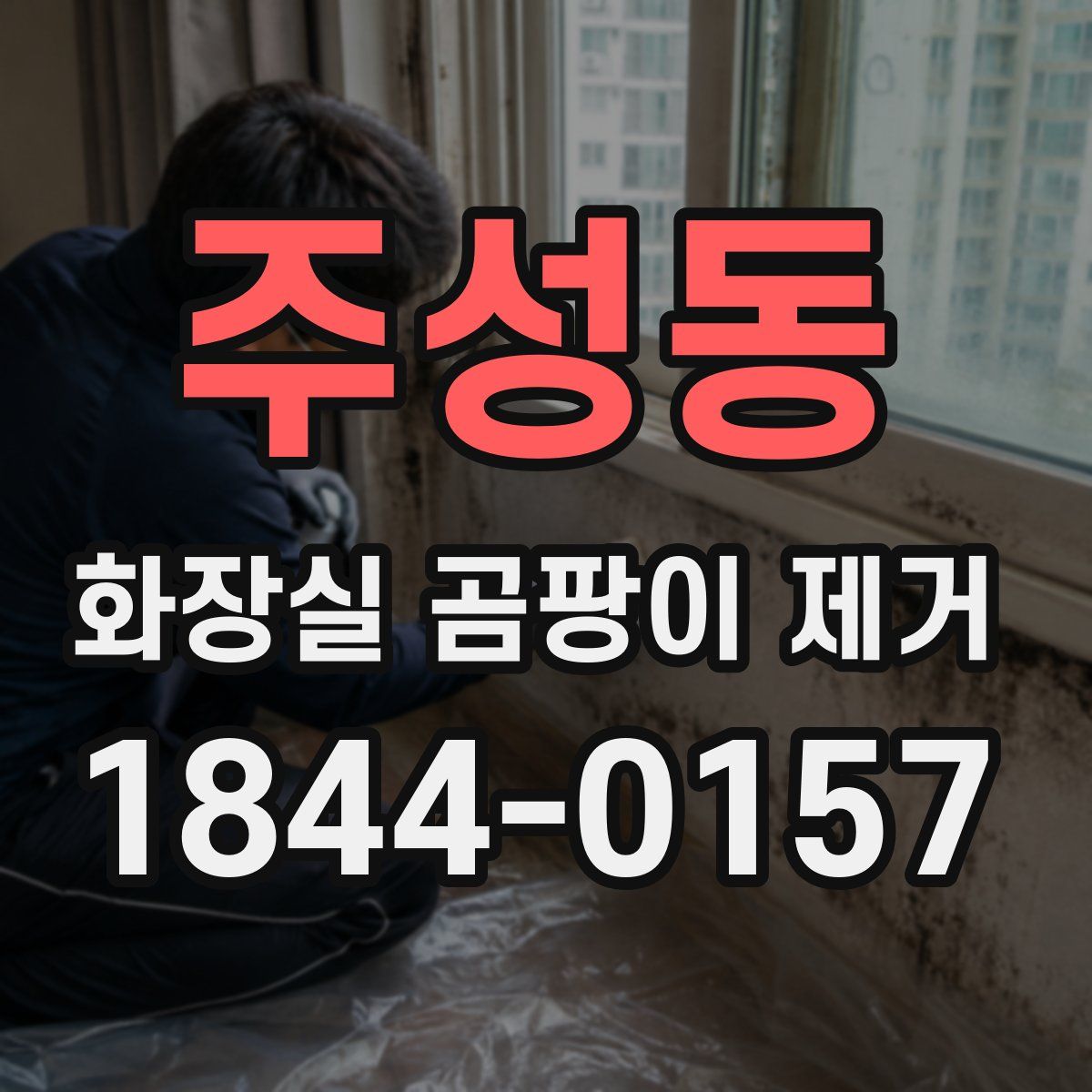 주성동 화장실 곰팡이 제거