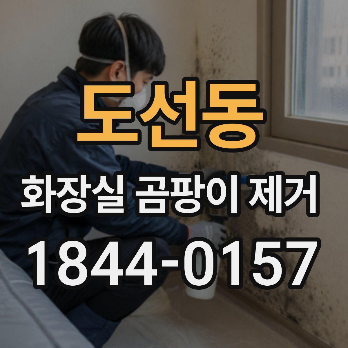도선동 화장실 곰팡이 제거