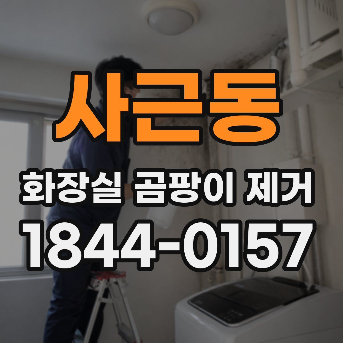 사근동 화장실 곰팡이 제거