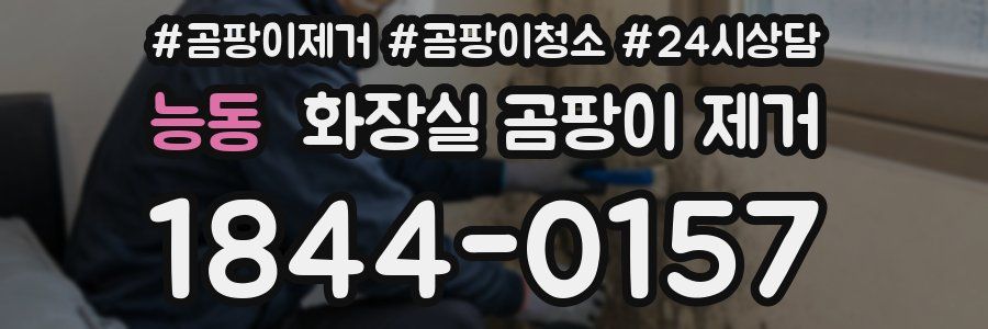 능동 화장실 곰팡이 제거