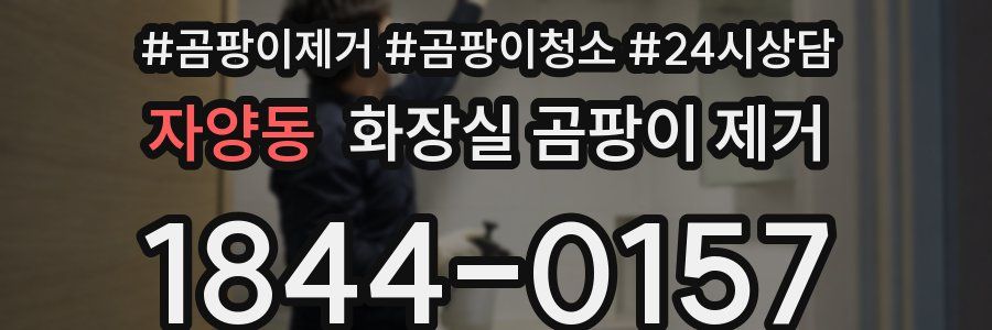 자양동 화장실 곰팡이 제거