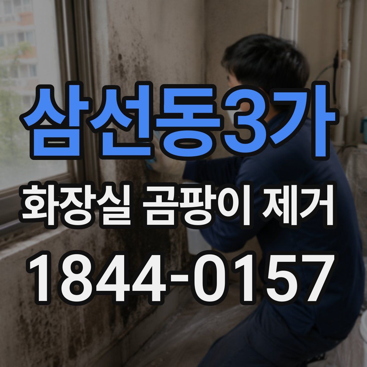 삼선동3가 화장실 곰팡이 제거