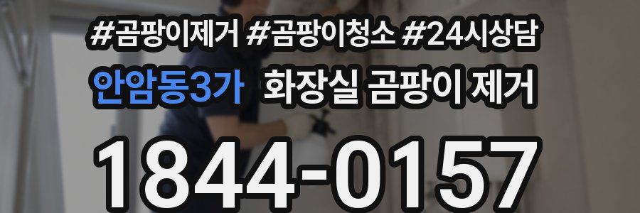 안암동3가 화장실 곰팡이 제거