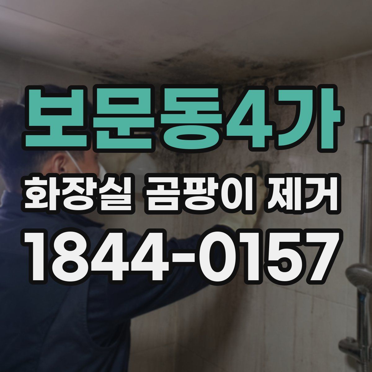 보문동4가 화장실 곰팡이 제거
