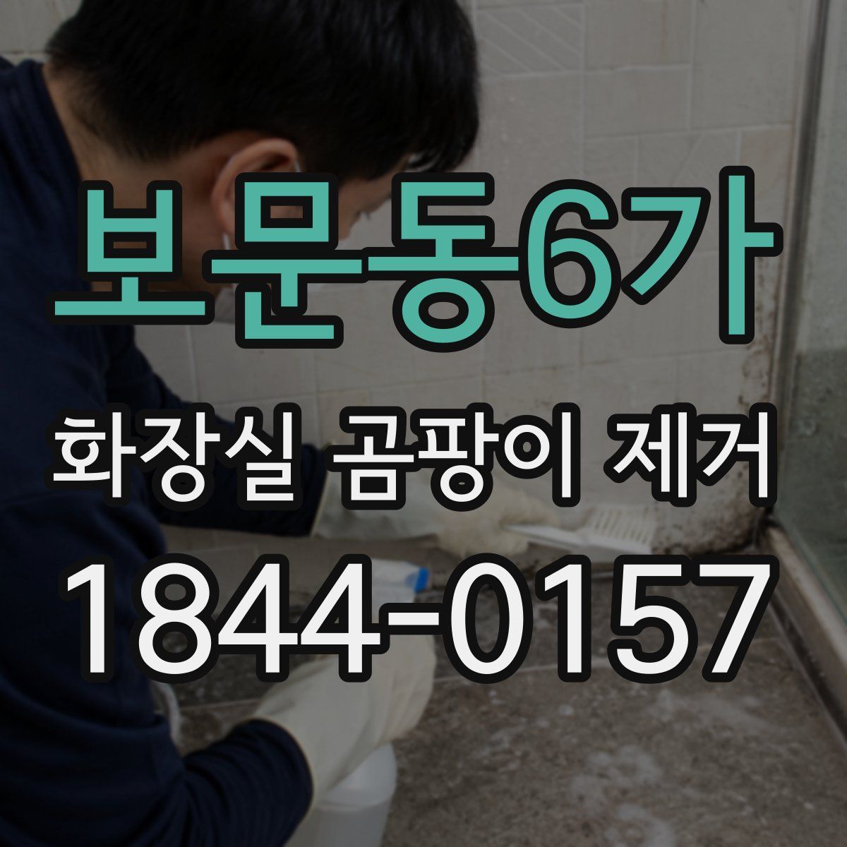 보문동6가 화장실 곰팡이 제거