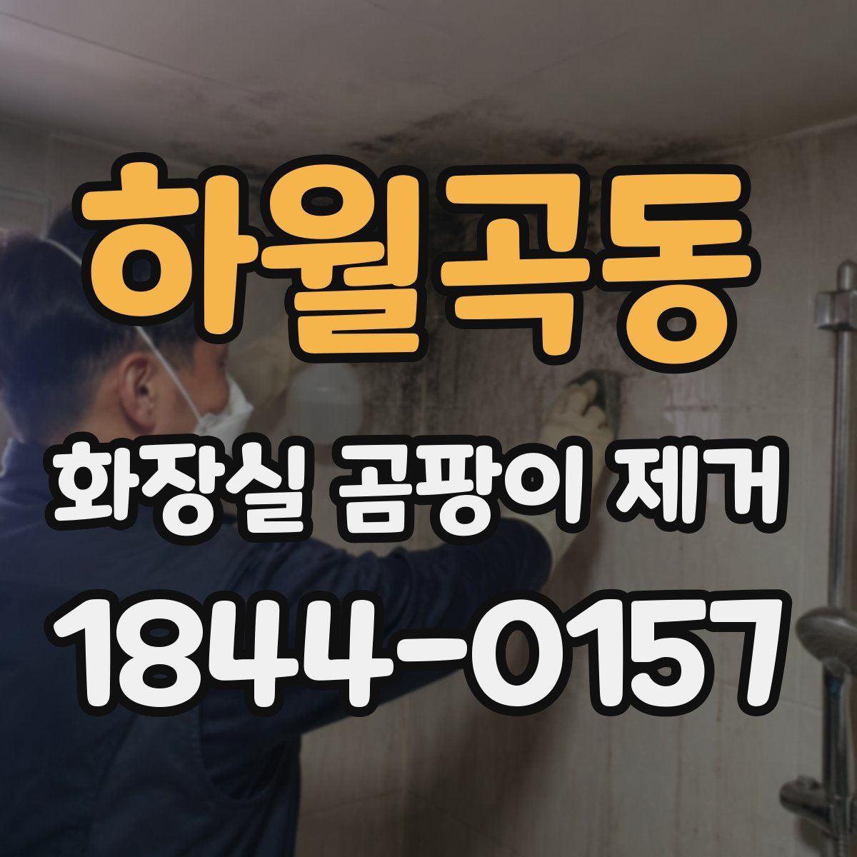 하월곡동 화장실 곰팡이 제거