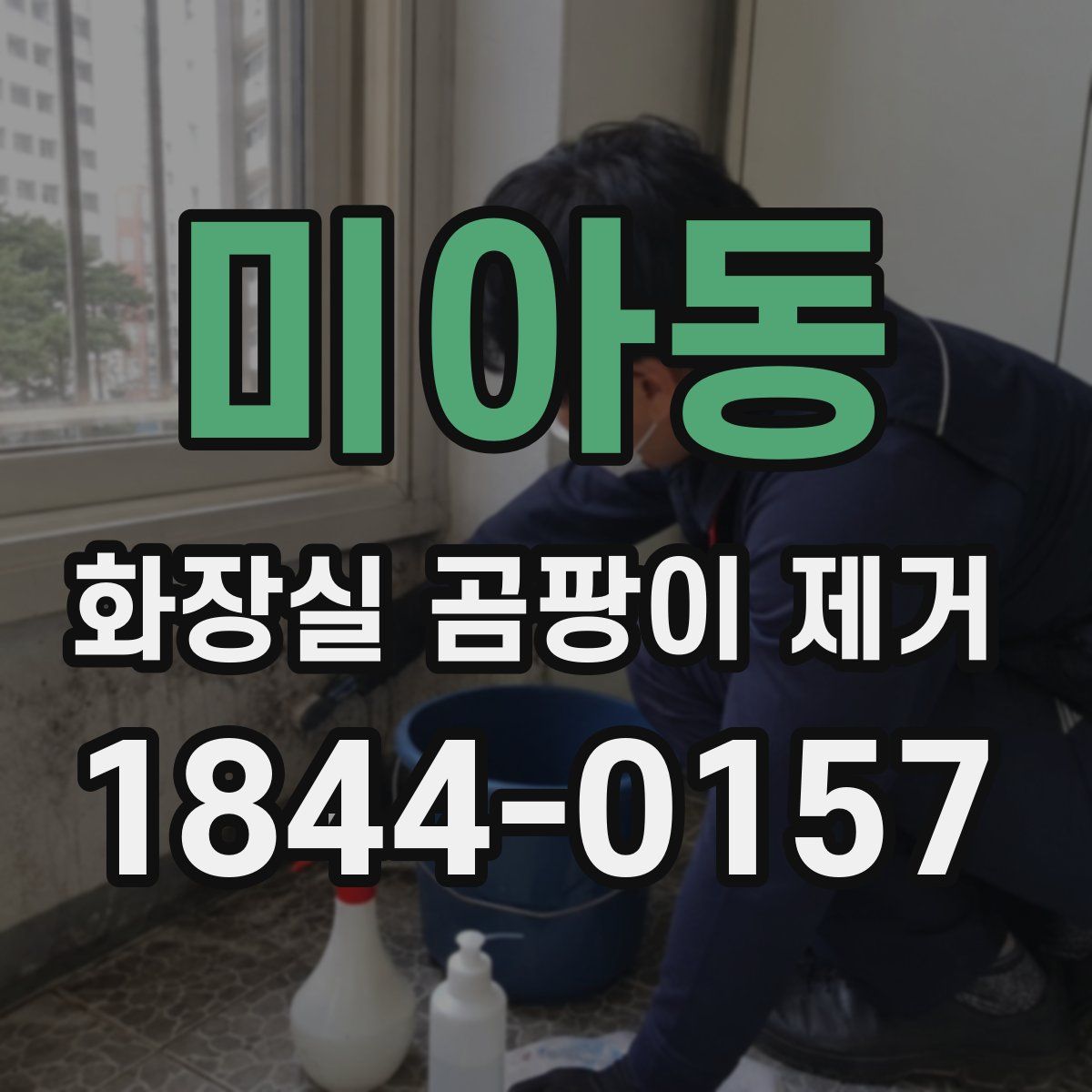 미아동 화장실 곰팡이 제거