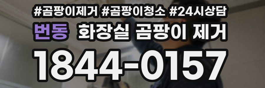 번동 화장실 곰팡이 제거