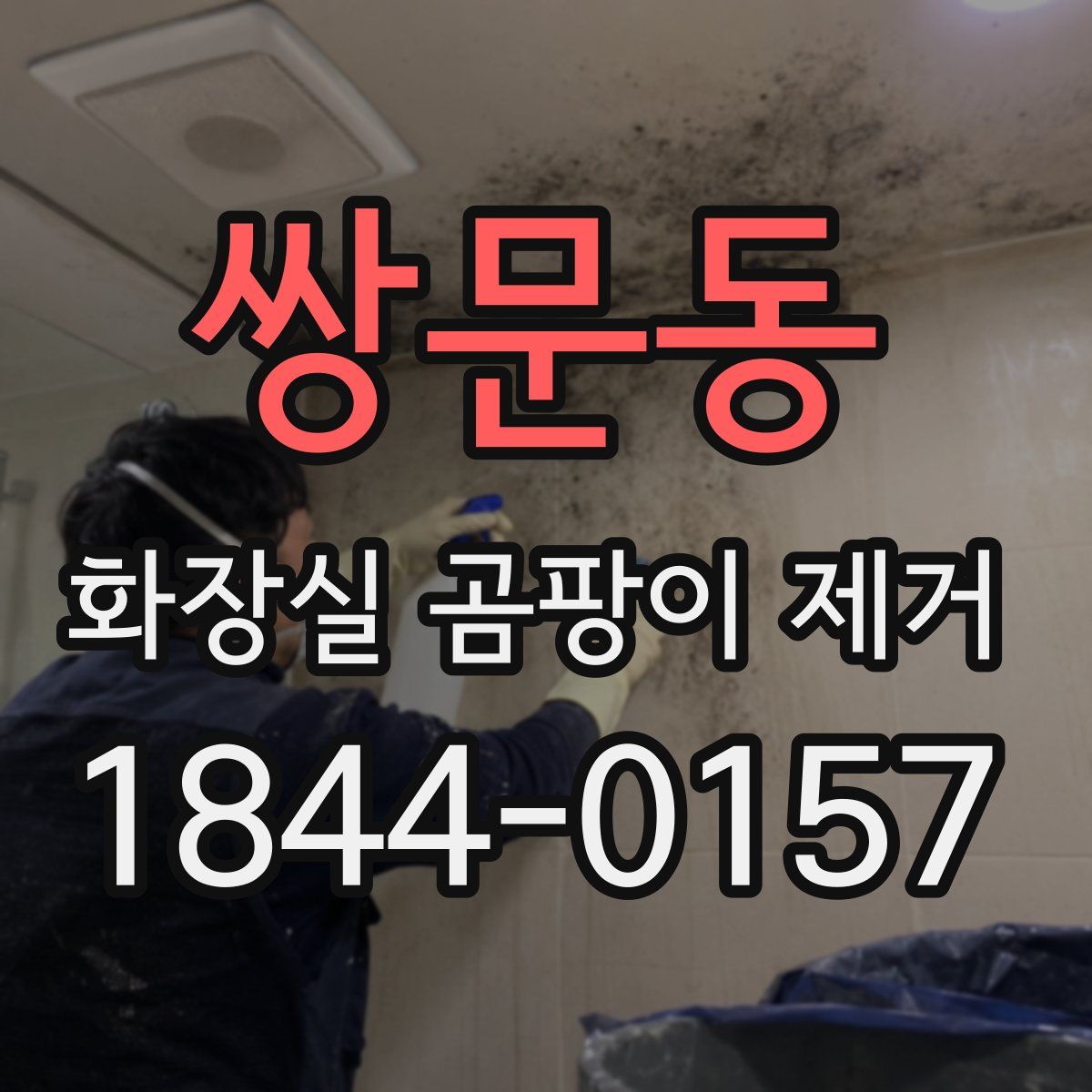 쌍문동 화장실 곰팡이 제거
