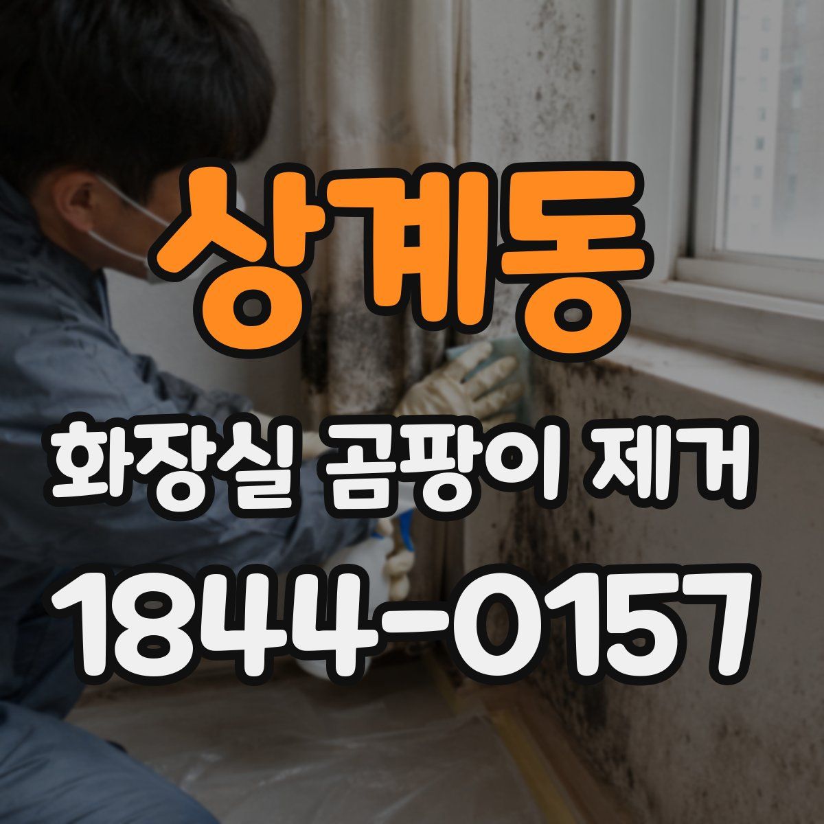 상계동 화장실 곰팡이 제거