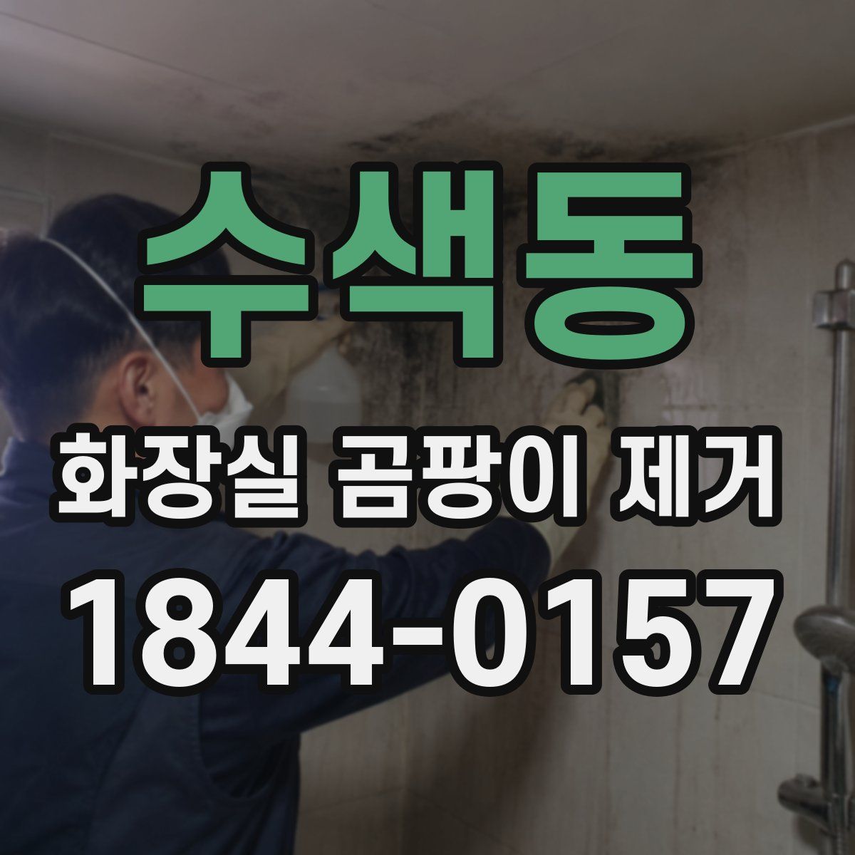 수색동 화장실 곰팡이 제거