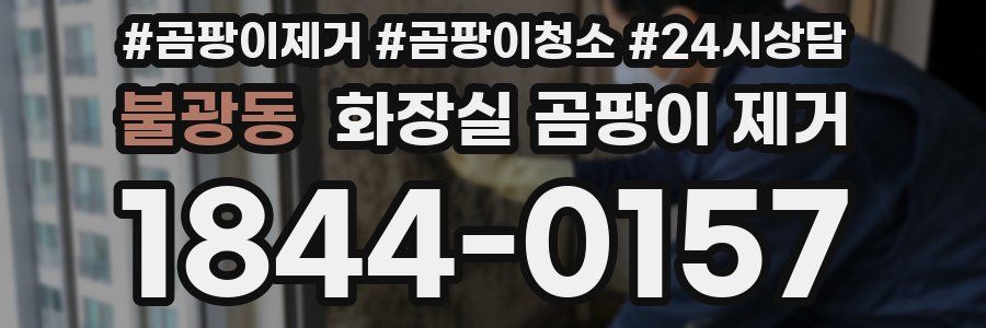 불광동 화장실 곰팡이 제거
