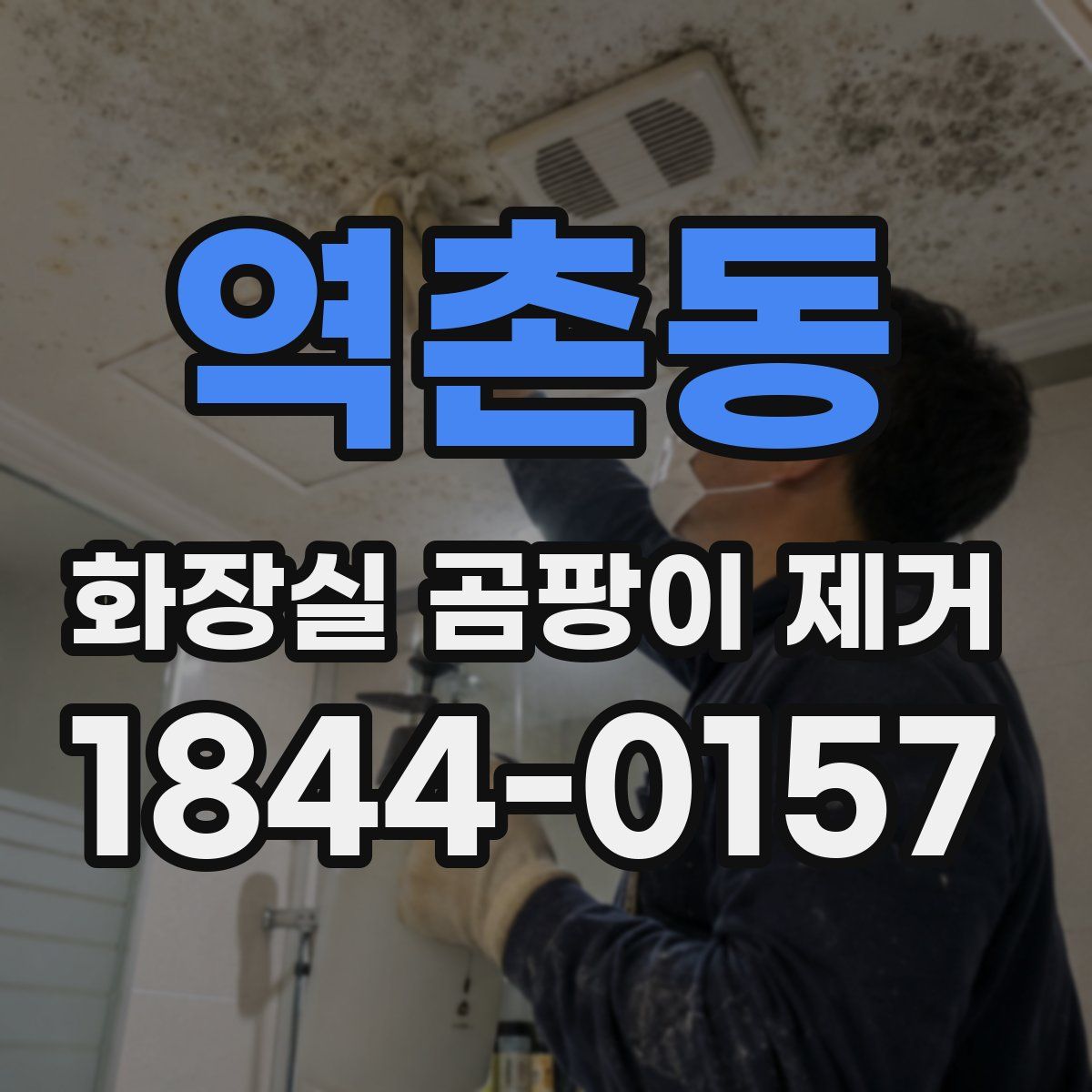 역촌동 화장실 곰팡이 제거