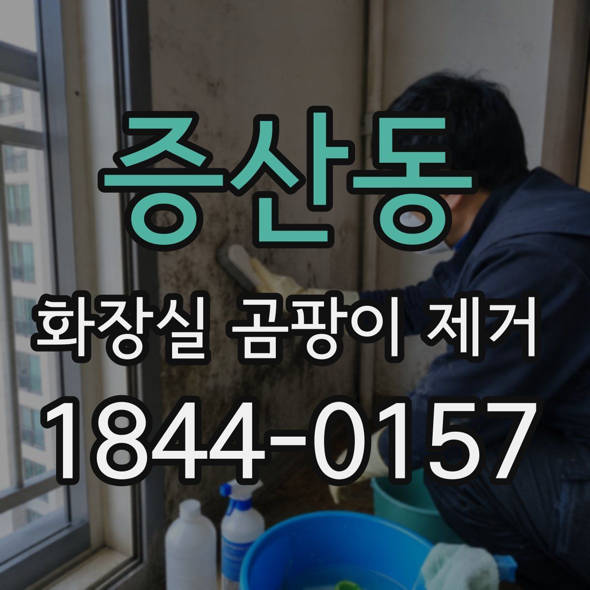 증산동 화장실 곰팡이 제거