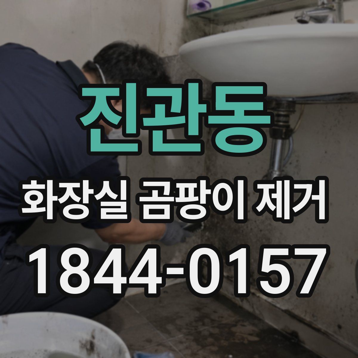진관동 화장실 곰팡이 제거
