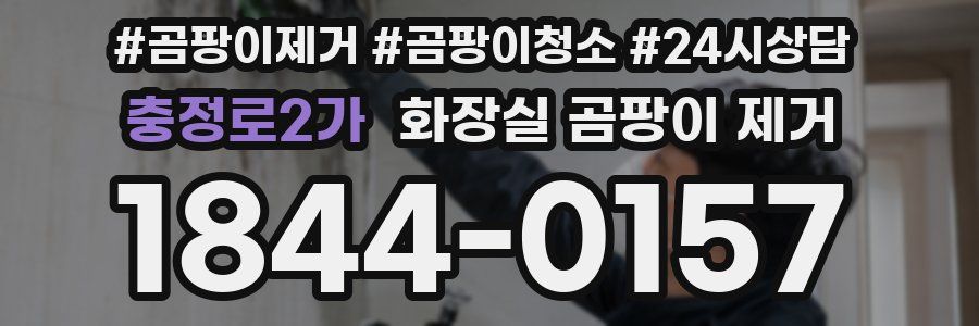 충정로2가 화장실 곰팡이 제거
