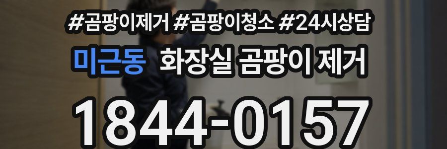 미근동 화장실 곰팡이 제거