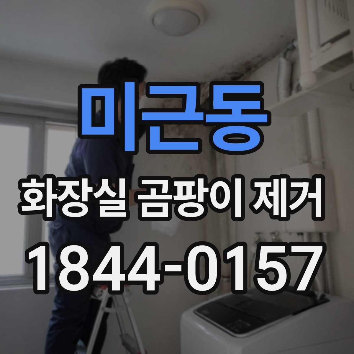 미근동 화장실 곰팡이 제거