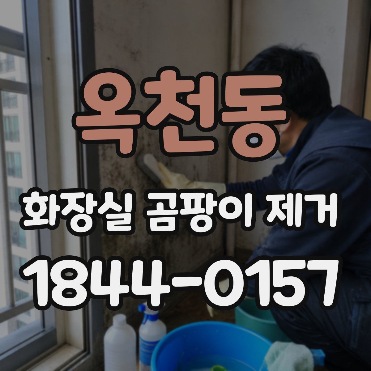 옥천동 화장실 곰팡이 제거